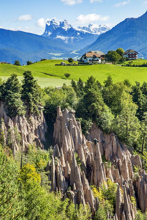 The Renon earth pyramids